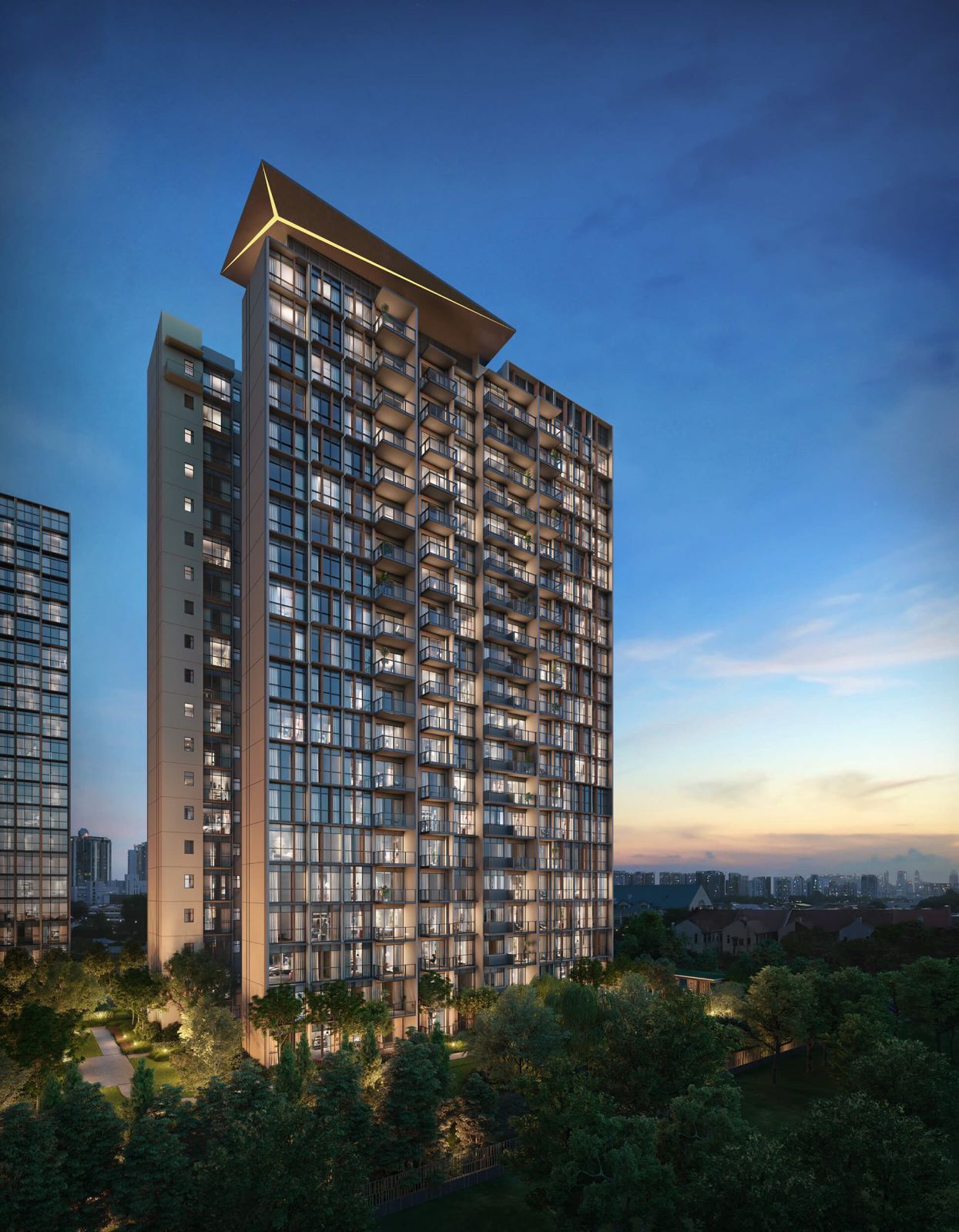 Tembusu Grand, a modern high-rise condominium.