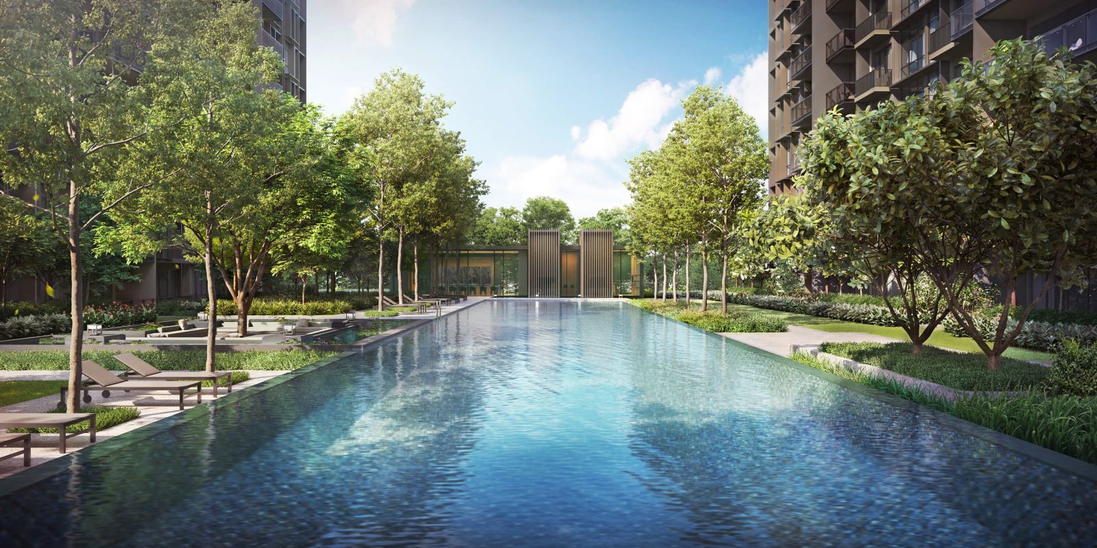 50m Infinity Pool at Tembusu Grand